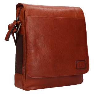 Pánská crossbody taška Lagen 290603 hnědá