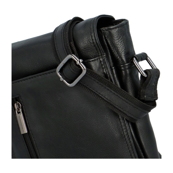 detail Pánská crossbody taška Diviley GM09 NDM BLK černá